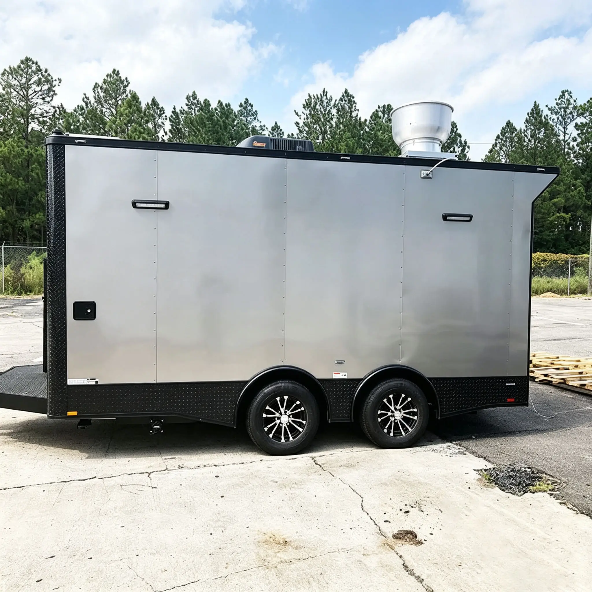 Food Trailer for Sale Custom Concession Trailer Mobile Food Truck Kitchen Trailer for Restaurant Catering Business
