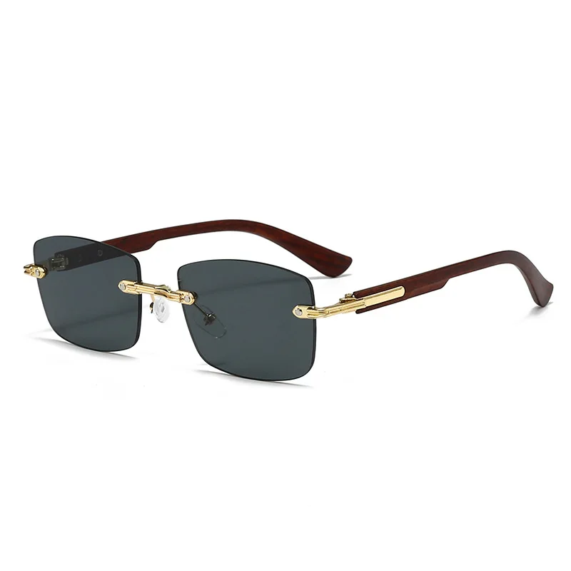 Neue Vintage Quadratische Sonnenbrille für Damen und Herren Marken-Rechteck-Sonnenbrille Ovale Brillen für Männer und Frauen