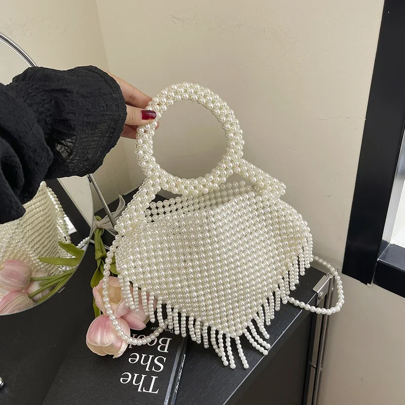 

Квадратные сумки через плечо и через плечо из бисера, новинка 2025, изысканный стильный дизайн, креативные женские сумки Grace с ощущением роскоши