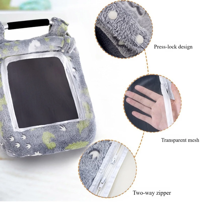 

Baby Bassinet Windproof Canopy Breathable Elastic Full Coverage Wind Shield Feature Window For Strollers Nursing Cover A2UB