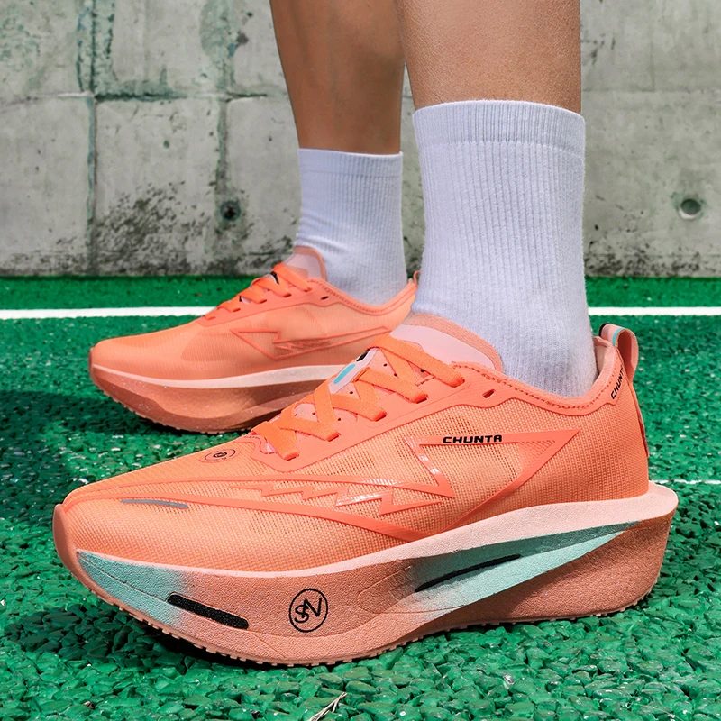 أحذية الجري الكربون مجلس التخصص ماراثون الرجال الرياضة تنفس خفيفة الوزن المرأة مريحة رياضية عدم الانزلاق أحذية رياضية #3