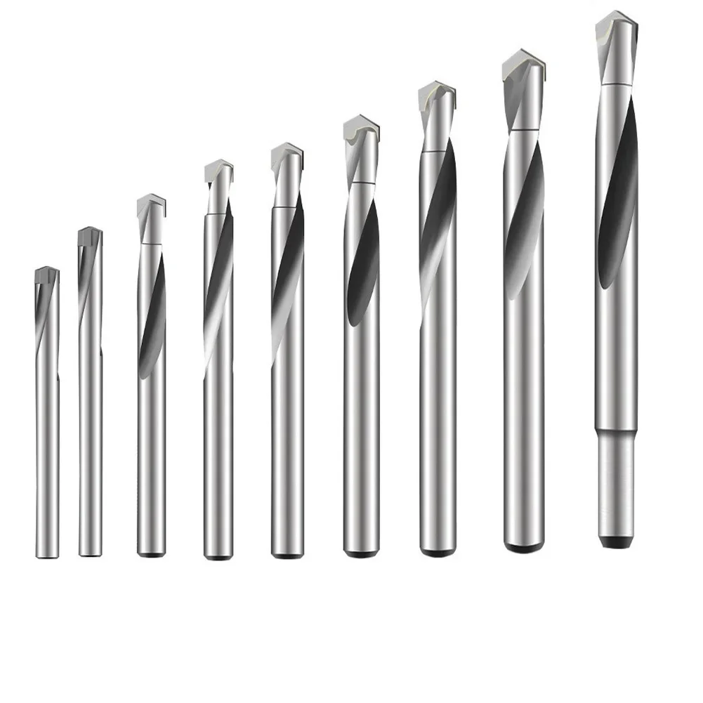 

2/5pcs 3-12mm Drill Bit Tungsten Carbide Steel Hard Alloy Drill Stainless Steel Abrasive Steel Cast Iron Wood Hole Opener