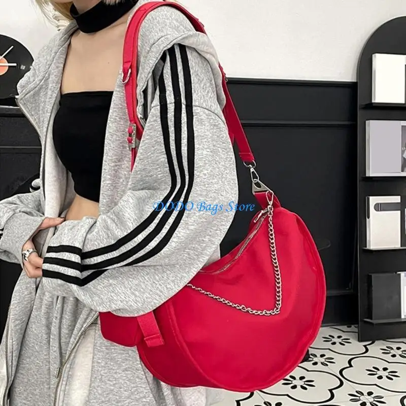 Túi Nylon Thời Trang Cho Nữ Không Gian Rộng Rãi Túi Đeo Vai Túi Đựng Tiền Mặt Satchel Thích Hợp Cho Mua Sắm Và Du Lịch