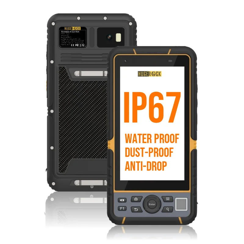 T60EX Dual SIM 8GB 128GB 2.0GHz 9000mAh 5.5-inch 500 Nit IP67 Waterproof RFID Wallet Barcode Scanner QR Code Handheld Stock