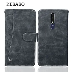 Leather Wallet Nokia 3.1 Plus Case 6