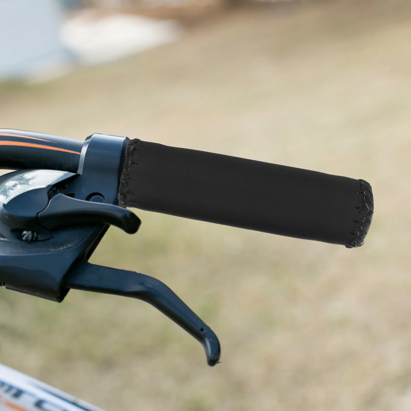

Hand Sewing Grips Cover Microfiber Handlebar Bike Non-slip Protector