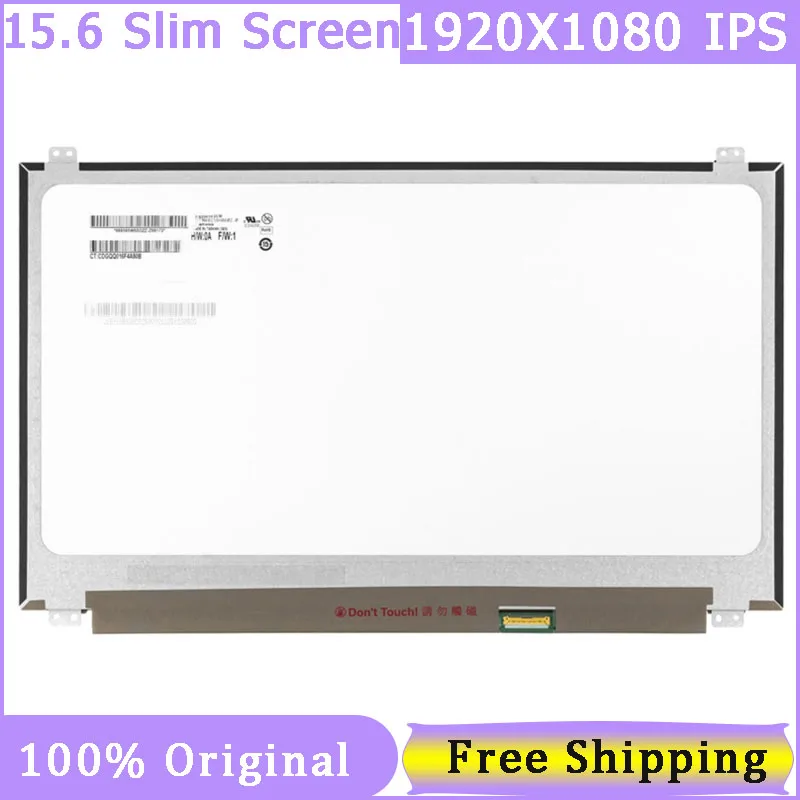 15.6 Inch Slim 40 Pin Touch Screen B156HAK02.0 1920X1080 FHD IPS Display Matrix Replacement