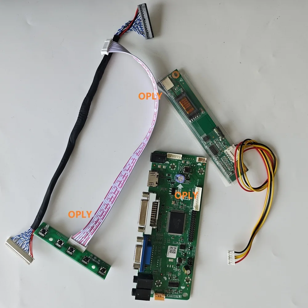 

Комплект для LP154WP1 N154C3 CLAA154WP05 30pin 1 CCFL 15,4 "1440X900 ЖК-экран светодиодный монитор плата контроллера DVI VGA HDMI-совместимый
