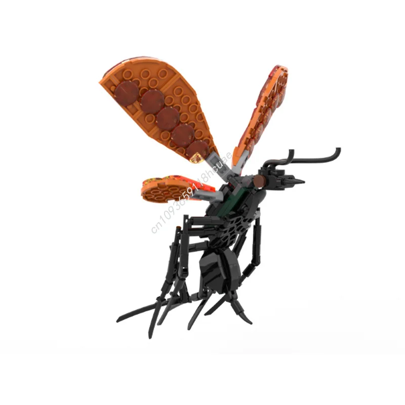 

173 шт. MOC Тарантул Ястреб Оса Коллекция насекомых Строительные блоки STEM Рождественская игрушка Подарок STEAM Learning Практические способности