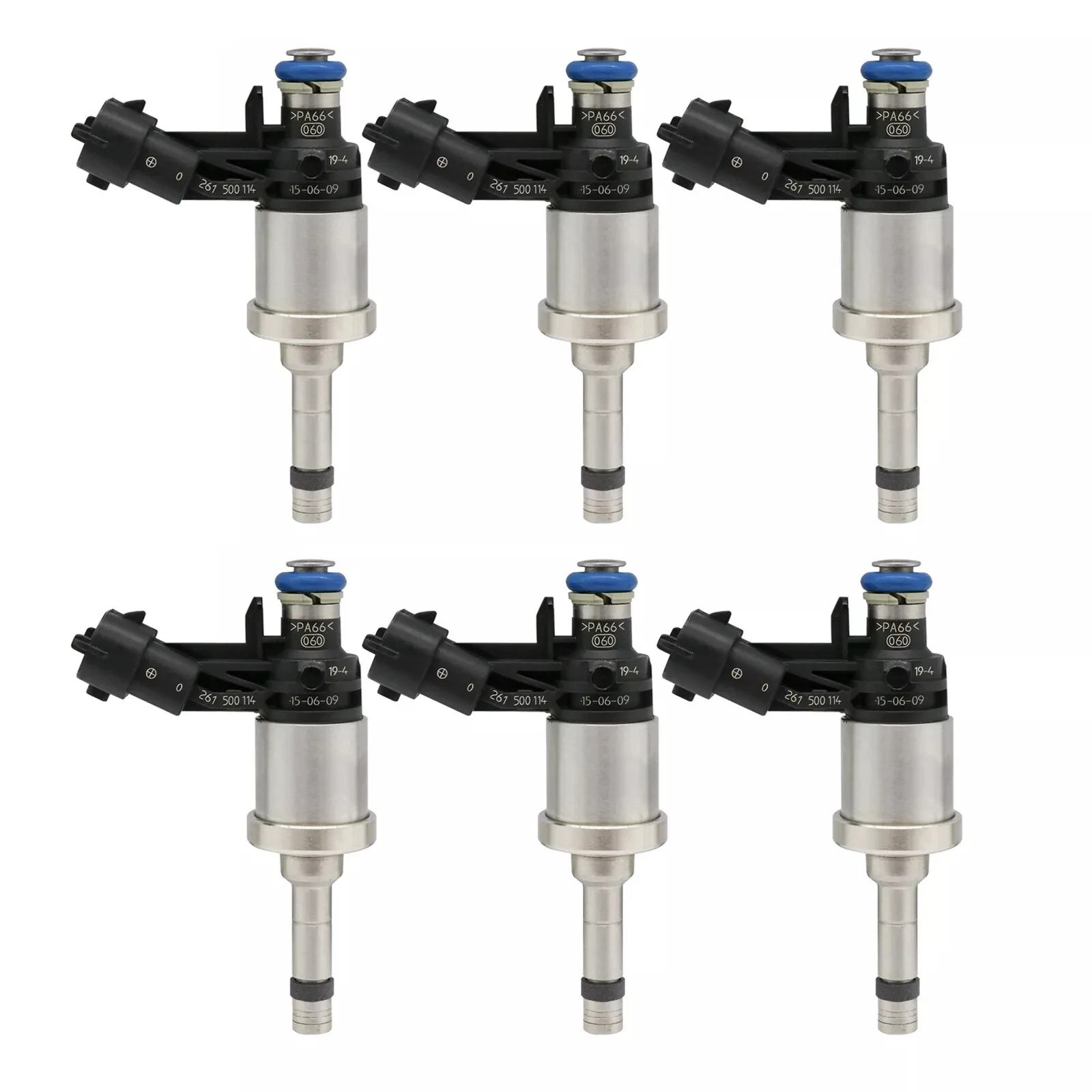 

6pcs Fuel Injectors For Buick For Chevrolet Camaro Traverse For GMC Acadia For Cadillac CTS 3.6L 12638530 12669384 2008-2011