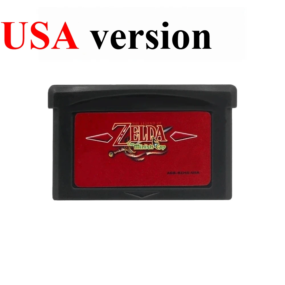 USA/EUR GBA-Spielmodul Zelda MINISH CAP Wars Metroid Kirby Dream Land Doom of Fire für GBA Klassisches Spiel – Detail 12
