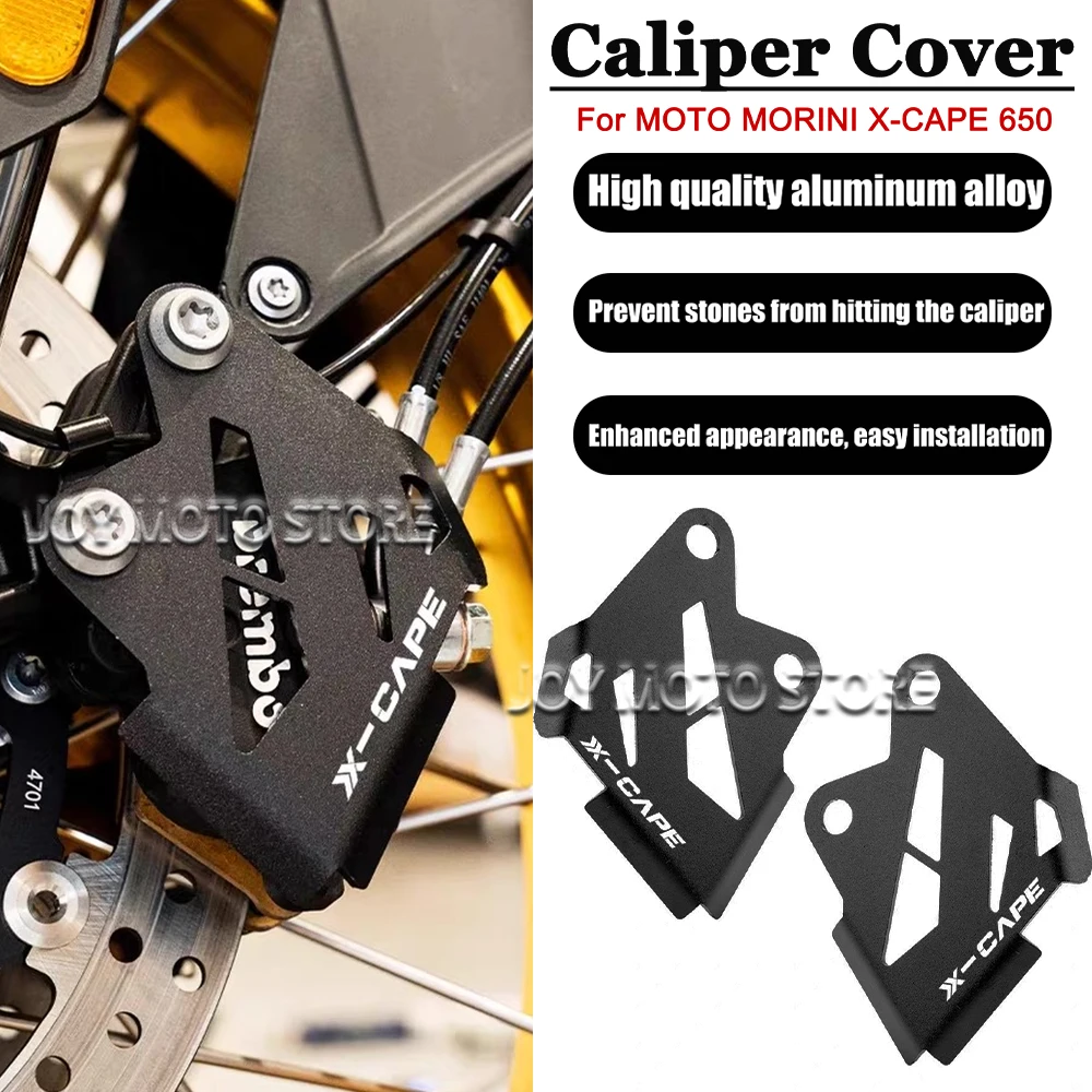 

For Moto Morini X-cape 650 x-cape 650 Motorcycle Accessories CNC Front Brake Caliper Guard Off-road Protection Cover