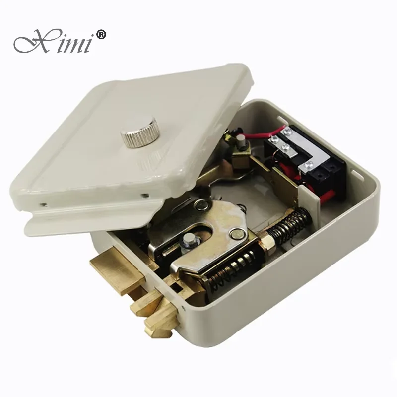 Metal Electric Rim Lock DC12V Fail-secure Type Motor Electric Lock Gate Door Lock Security