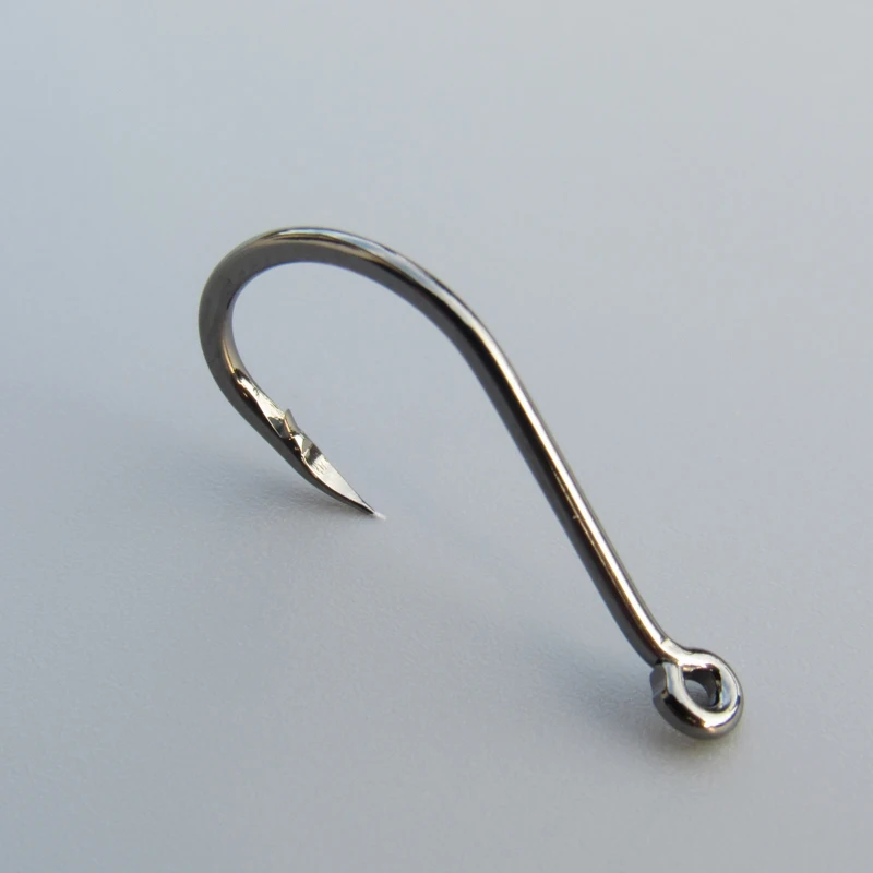 خطاف صيد عالي الجودة ومتين من الفولاذ الكربوني العالي خطاف صيد السمك أدوات صيد السمك السائبة #4