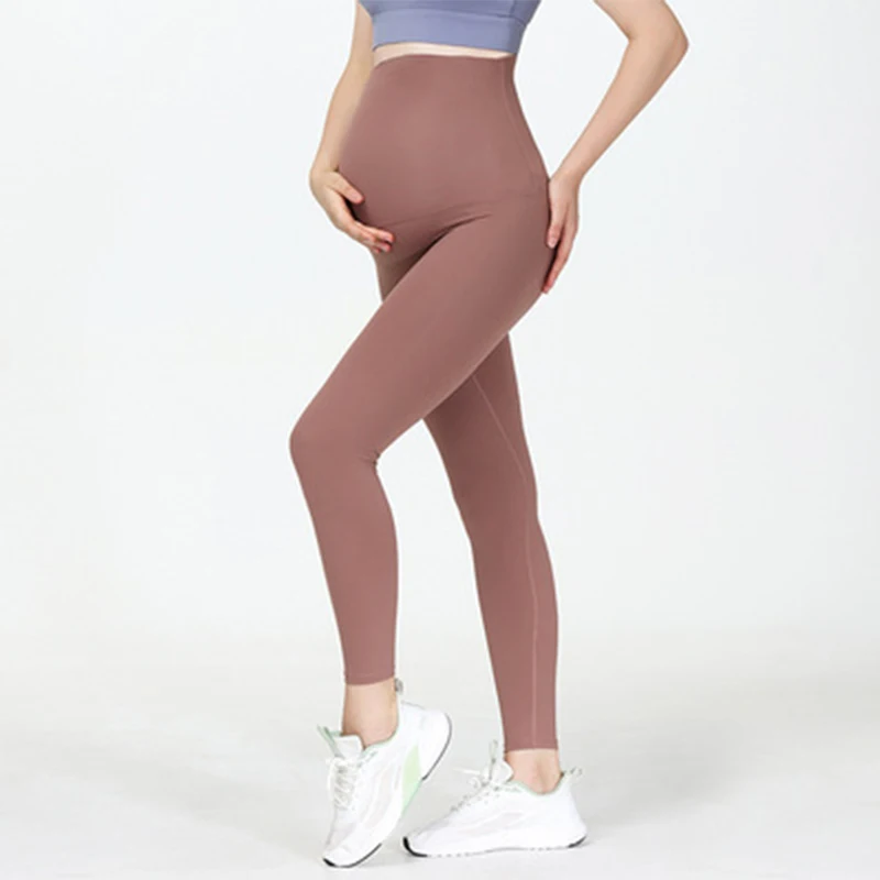 High Waist Belly Support Maternity Leggings for Pregnant Women Pregnancy Skinny Yoga Pants Body Shape Postpartum Tight Trousers