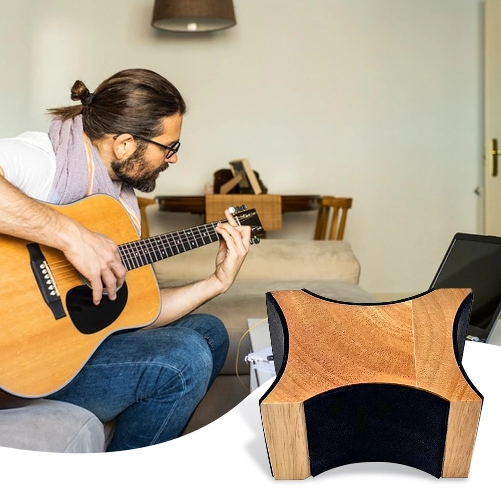 الغيتار الرقبة الراحة خشبية الغيتار وسادة داعمة سلسلة أداة حامل حامل للكهرباء الصوتية الغيتار باس القيثارة مندولين