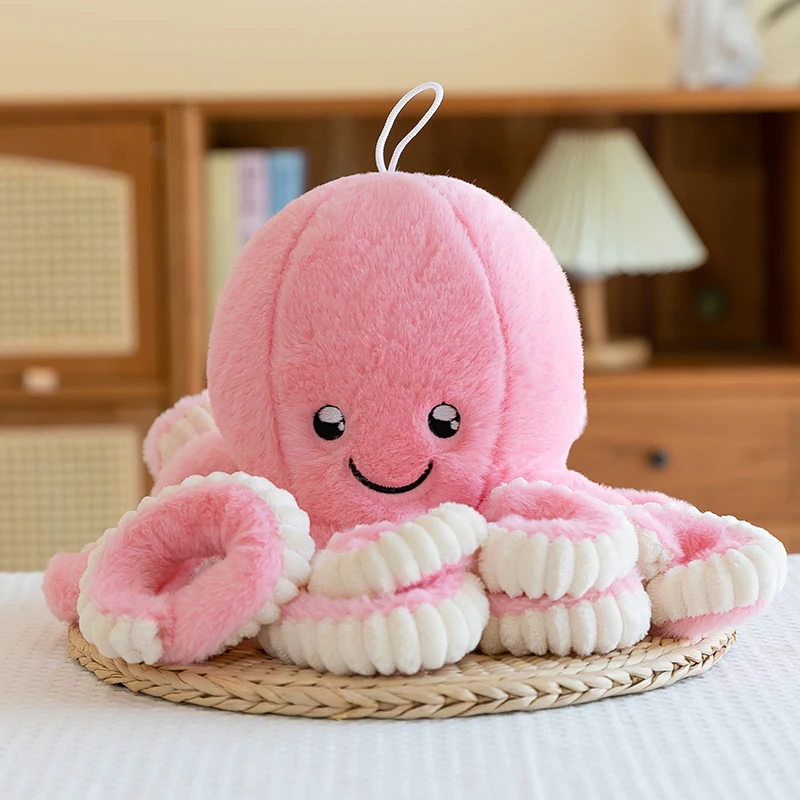 Miniso Adorable Realistic Octopus Plushie  Hilarious Octopus Toy Decor Perfect Birthday Present For Him Cuddly Cloth Doll