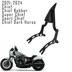 Sissy Bar Backrest With Spools fit for Indian Chief Bobber Dark Horse Super Chief Limited Sport Chief