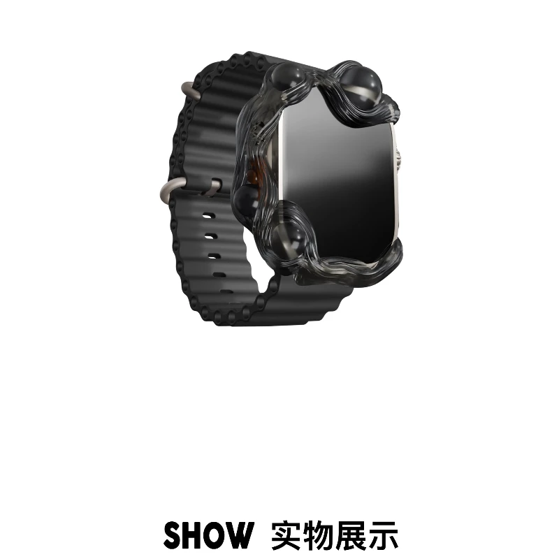 외계인 주변 액세서리 보호 케이스에 적합한 맞춤형 시계 장식 49mm Ultra1/2 시계 Alien 케이스 선물 DIY