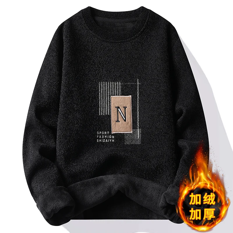 Pullover 2024 new arrival winter Round neck sweater high quality sweaters men autumn men's fashion wool sweaters Casual coat