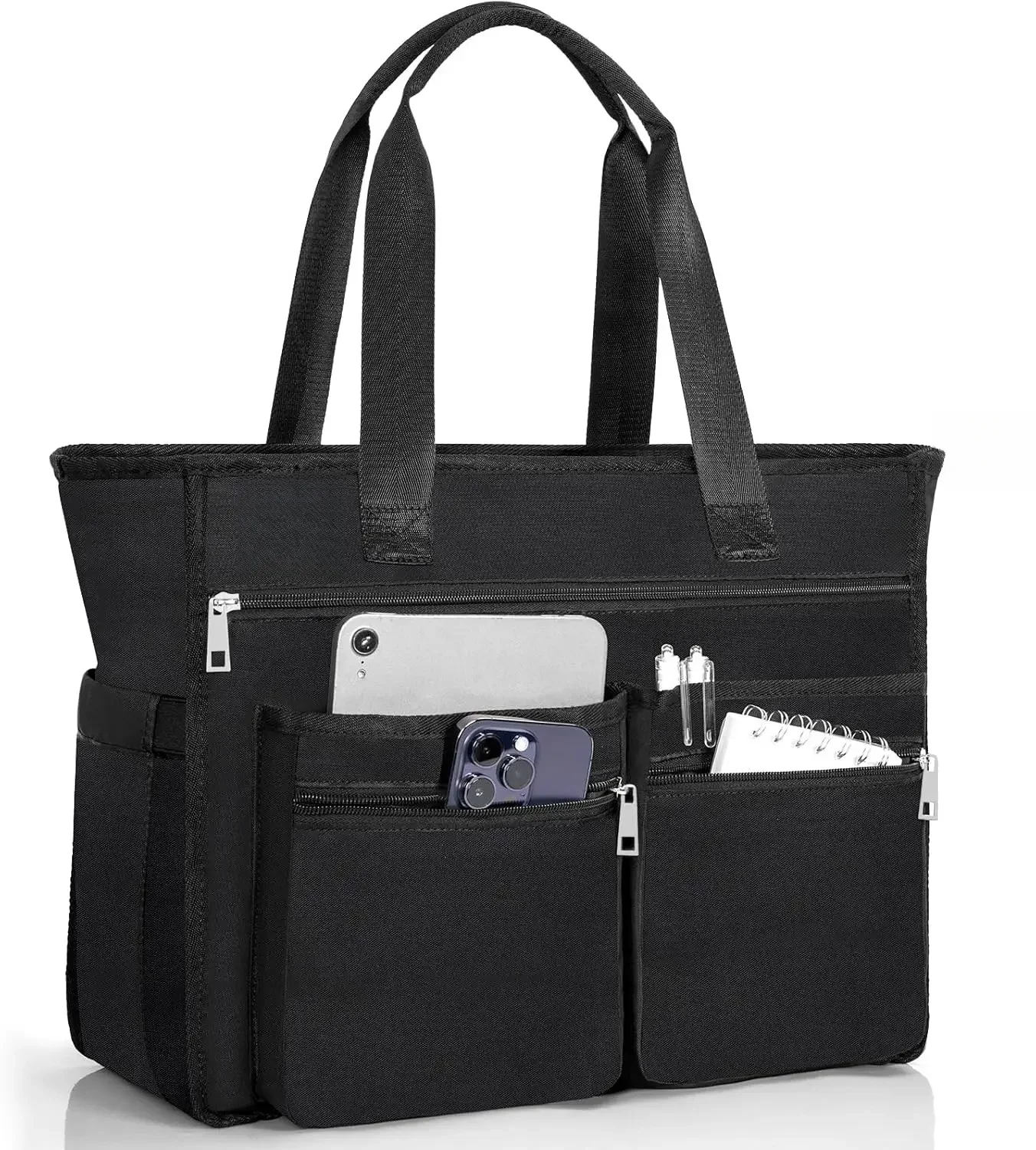 

Tote Bag For Women, Travel Shoulder Bag Utility Handbag with Multiple Pockets for Gym, Work, Travel