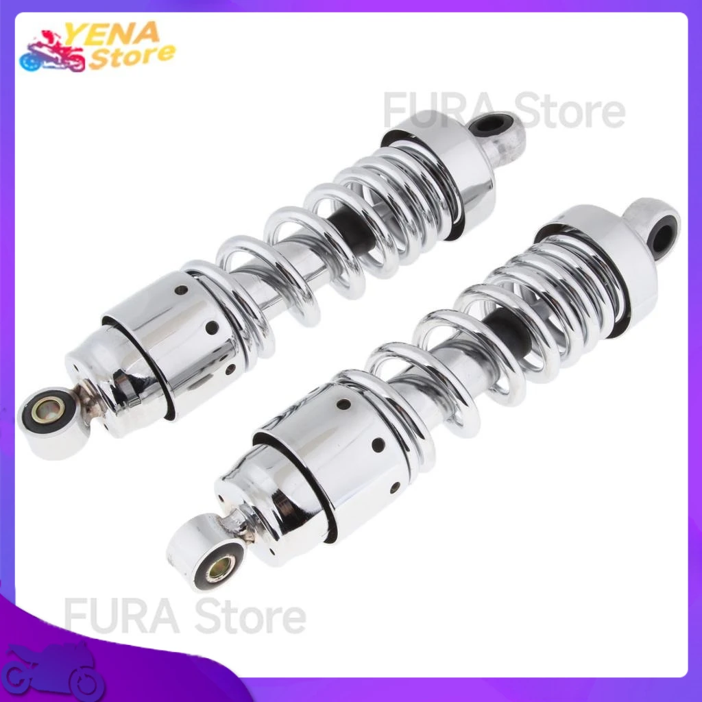 

The left and right rear motorcycle shock absorbers are suitable for GN250 0 Bobber SR 27CM shock absorption accessories