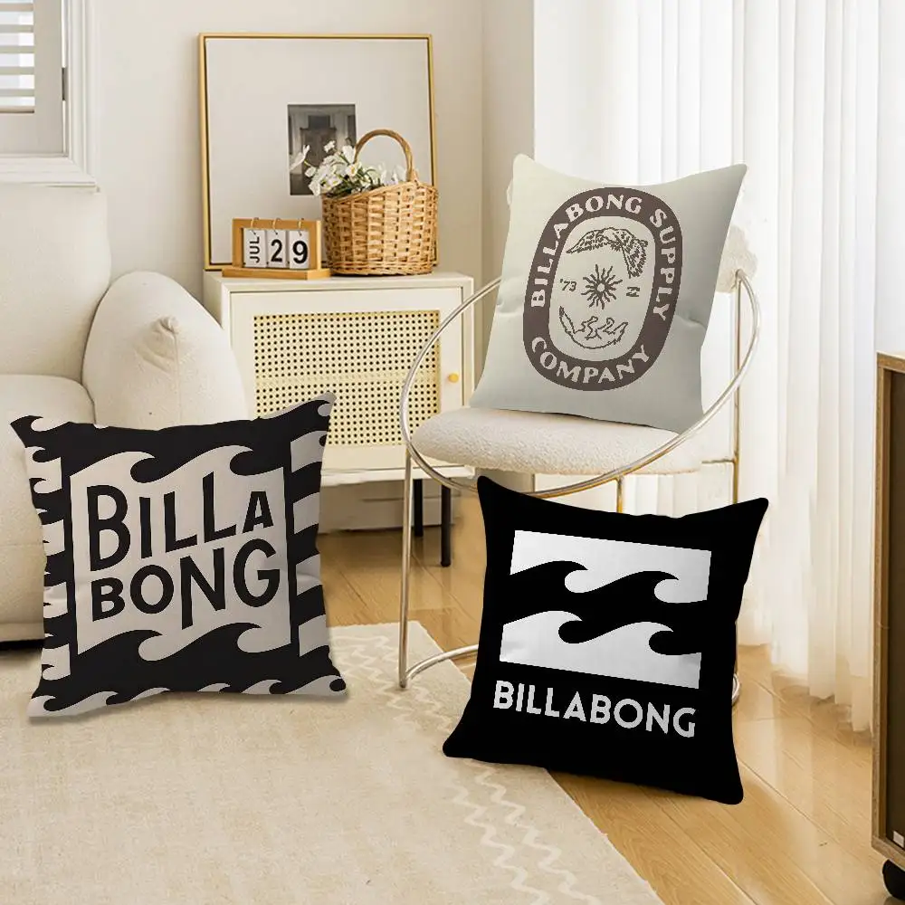 C-CasualS S-Surfing B-Billabonges Pillow Cover Design cushion Cover decor Holiday Decorati