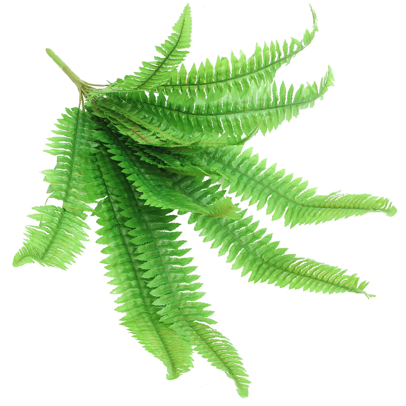 

Leaf Fern Artificial Faux Hanging Plants Indoor Green Plants Hanging Decor Indoor Outdoor Home Bedroom