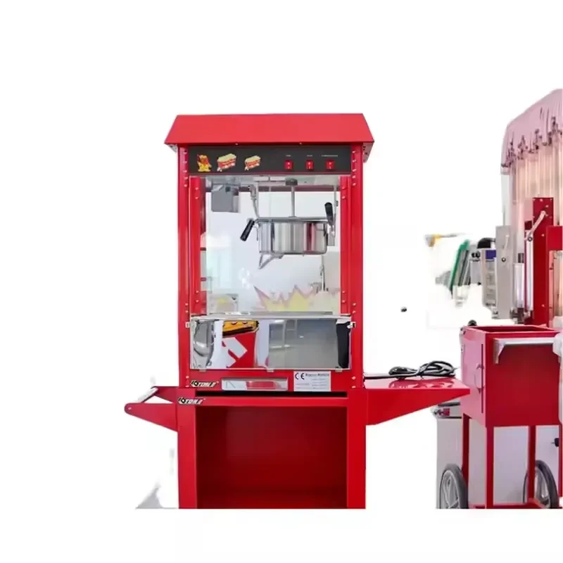 Hot Air Commercial Popcorn Maker Machine - Industrial Automatic Vending Popper for High Profit Snack Business view 6