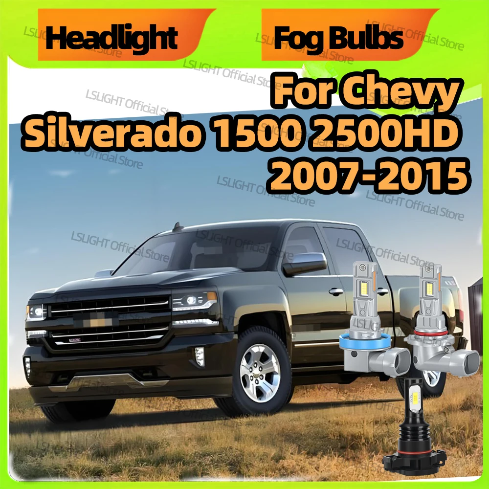 2/6X Led Headlight …