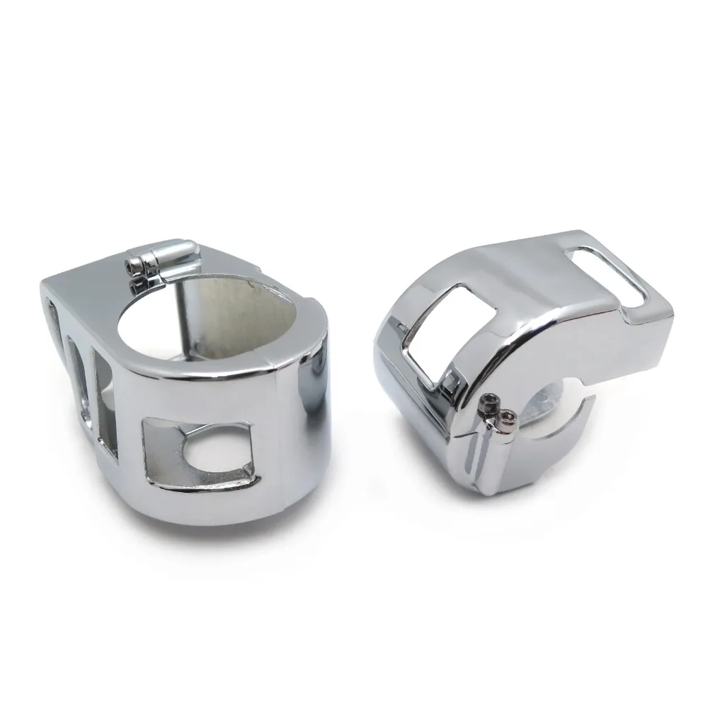 For Motorcycle 2003-2009  XVS V-Star 1100 Classic XVS1100 2006-2010 XVS V-Star 650 CHROME Switch Housing Cover