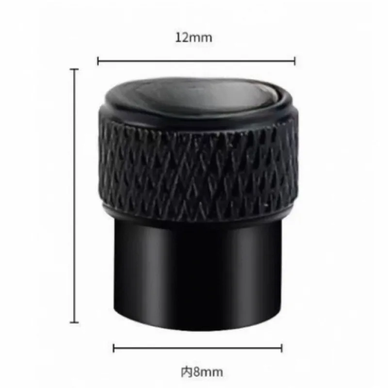 Aluminum Alloy Tire Valve Stem Caps Dust Covers & Core Nuts for Car & Motorcycle Tires