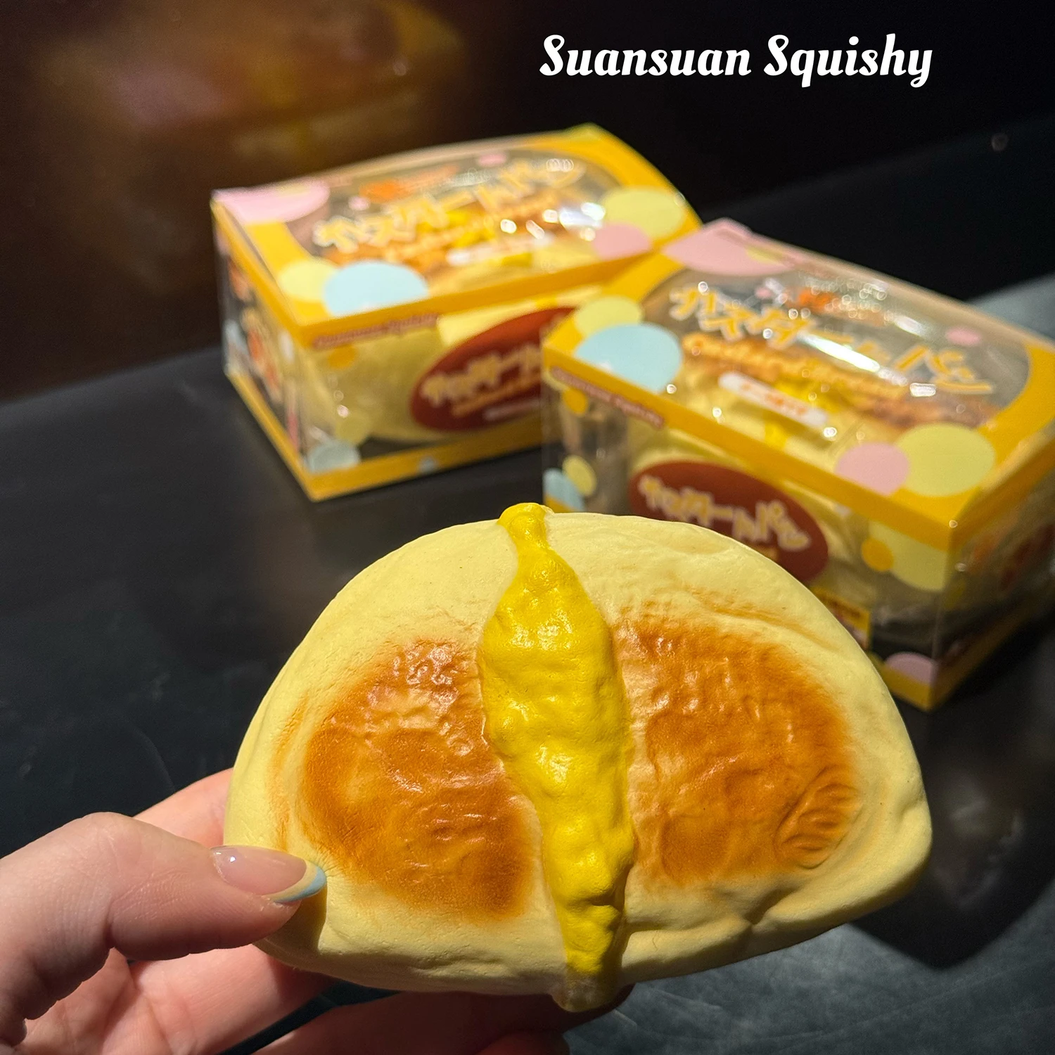Panera de pan lento juguete blando juguete de rebote lento juguete de pellizco cremoso juguete para aliviar el estrés