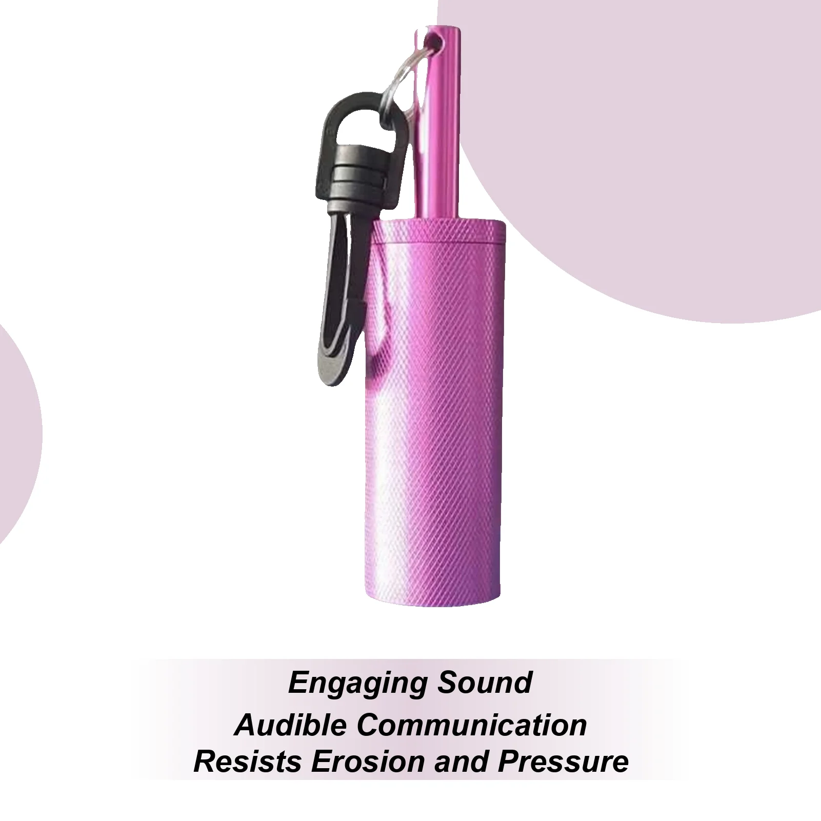 Palo de seguridad para buceo, campana de sonido de alta frecuencia, palo de buceo de comunicación con gancho para buzos, Surf bajo el agua, baja visibilidad