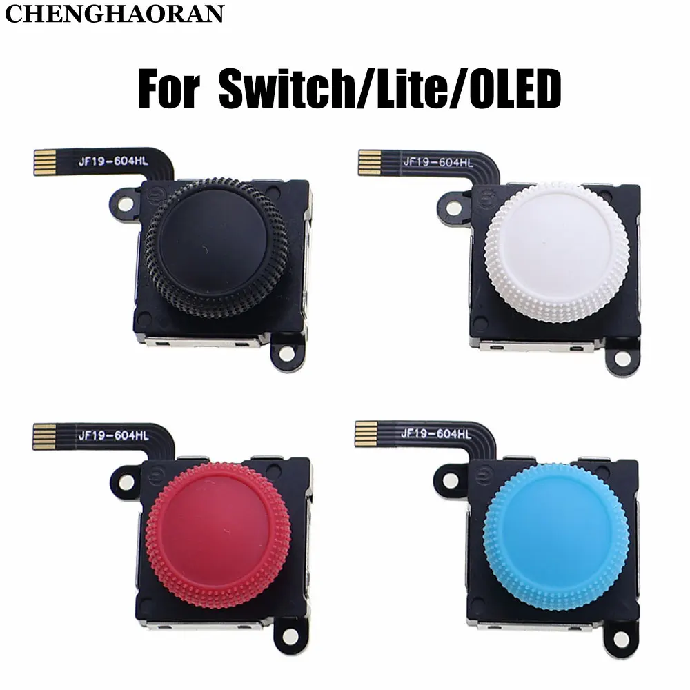 

2pcs Replacement Hall Effect Joystick for JoyCon Replacement No Drifting Electromagnetic Hall Stick for Swicth OLED Lite Repair