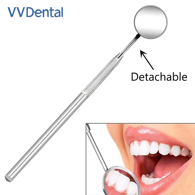 Dental Mirror 16cm 13cm Detachable Stainless Mirror Dentist Mirror Mouth Oral Tools For Teeth Whitening Exam Reflector