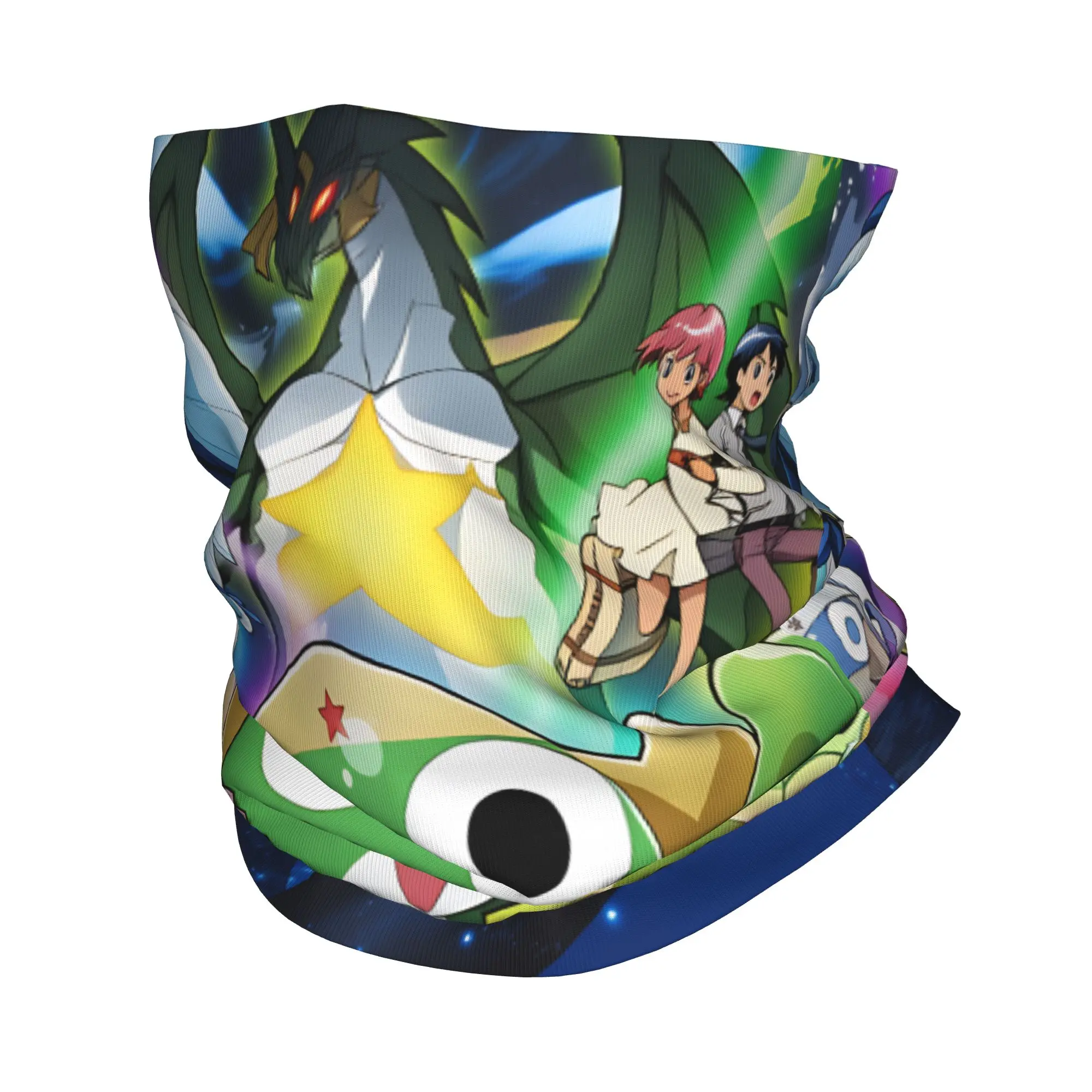 Outdoor Sports Balaclava Keroros Gunsous Frog Bicycle Mask Neck Cover  Face Cover Mask y2k Funny Fishing Protection Neck Gaiter
