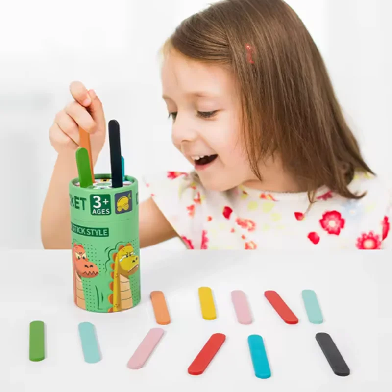 Montessori educação precoce classificação de cores brinquedos de correspondência cognitiva integração sensorial treinamento iluminação quebra-cabeça brinquedos