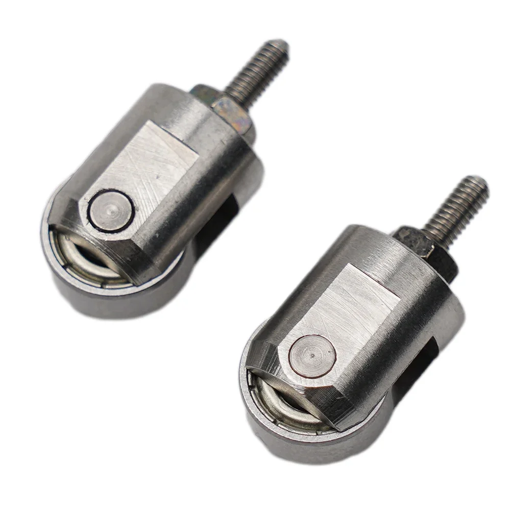 2pcs M2.5 Dial Indicator Contact 22.5mm Length 10mm Roller Diameter Point Depth Gauge Roller Measuring Tip Parts