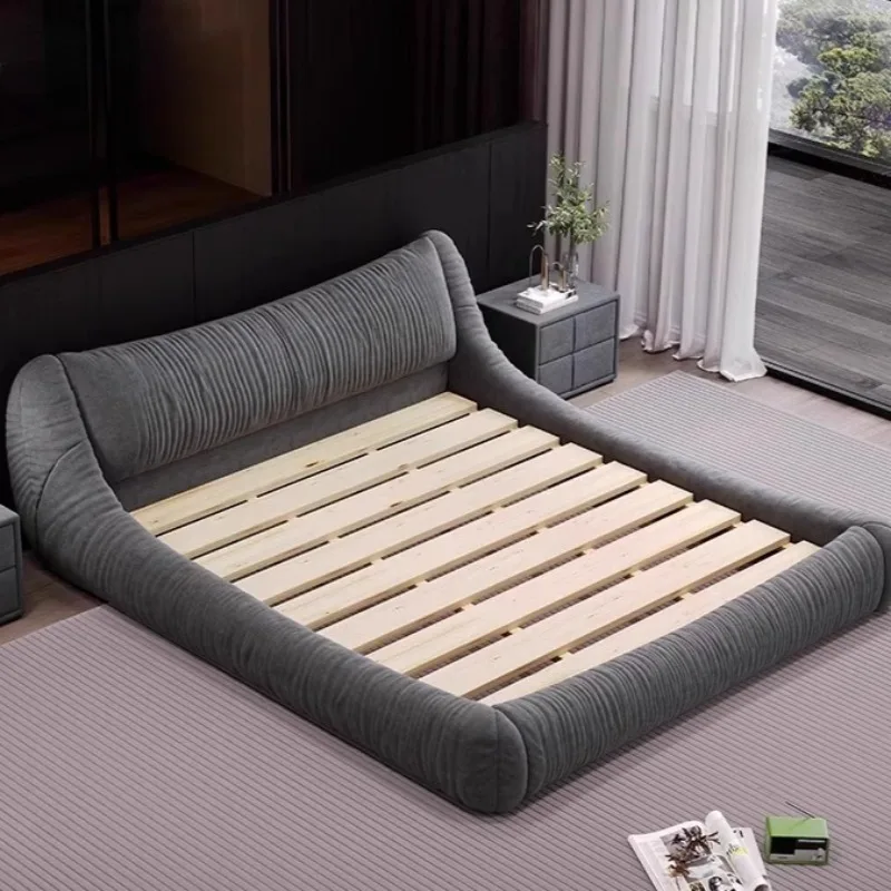 

Nightstands Aesthetic Bed Queen Size Organiser French Lounge Bed Multifunctional Sleeping Camas De Casal Bedroom Furniture