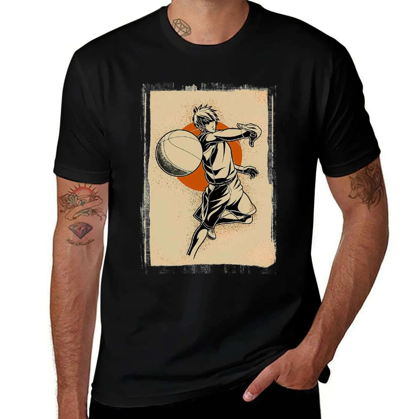 

Kuroko No Basket T-Shirt t shirts for man graphic funny t shirt man cotton T-Shirt