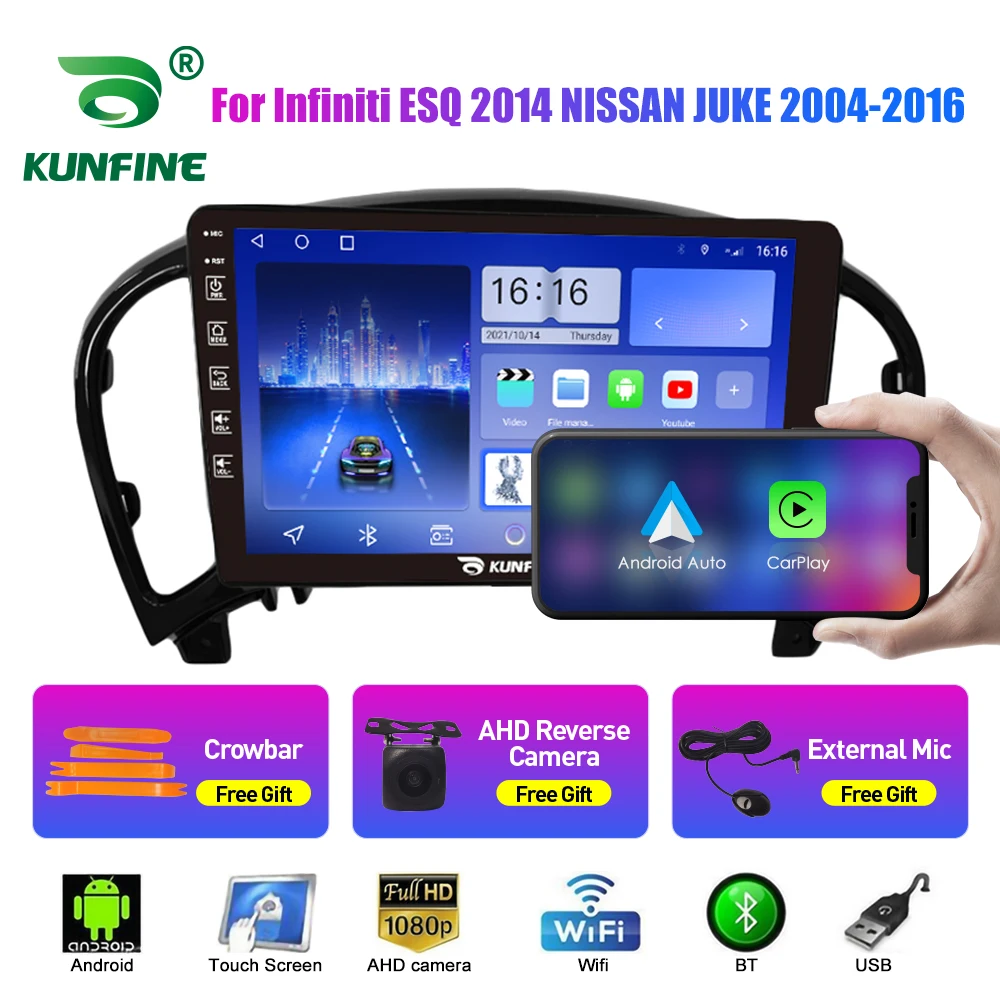 

10.33 Inch Car Radio For Infiniti ESQ 2014 2Din Android Octa Core Car Stereo DVD GPS Navigation Player QLED Screen Carplay