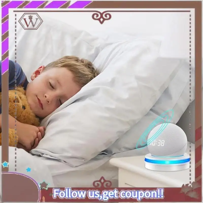 ABBG-Настольный кронштейн для Echo Dot5/4, стабильная подставка, экономия места, аксессуары для умных домашних динамиков, белый цвет