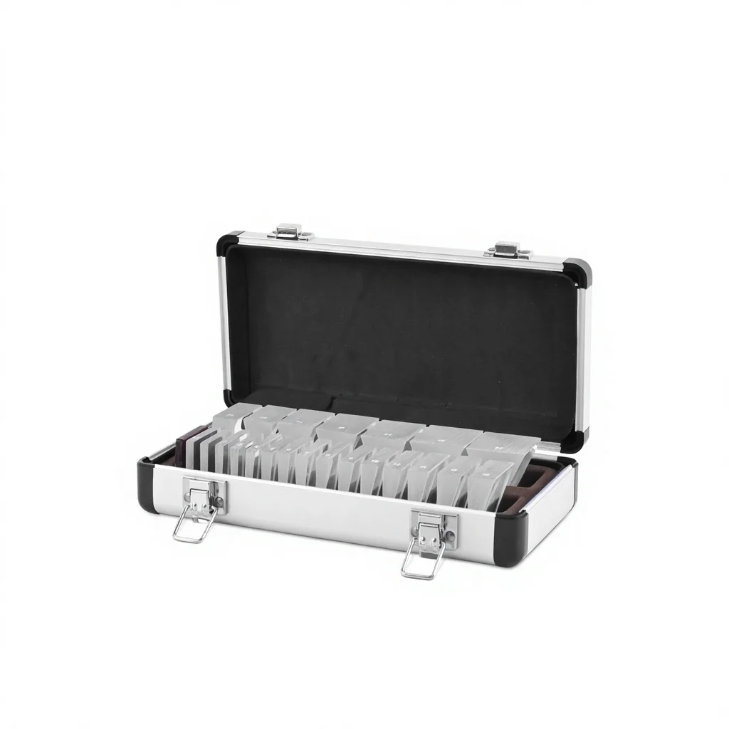 Ls-22 Ophthalmic Instruments Loose Prism Bar & Loose Prism Set for Optometry With Aluminium Case