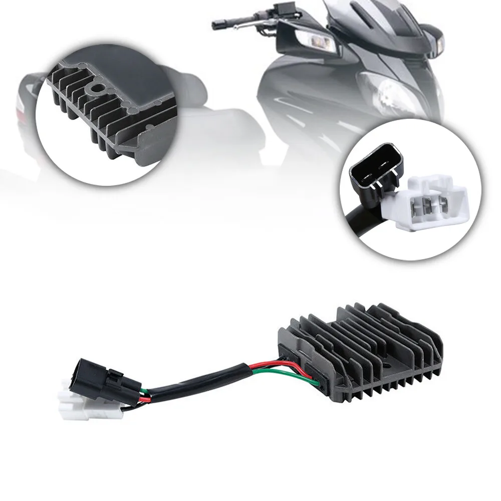 2-Plug Connection Motorcycle Regulator Rectifier Fit For Suzuki AN650 2003-2012 2008 2009 AN650Z Burgman 650