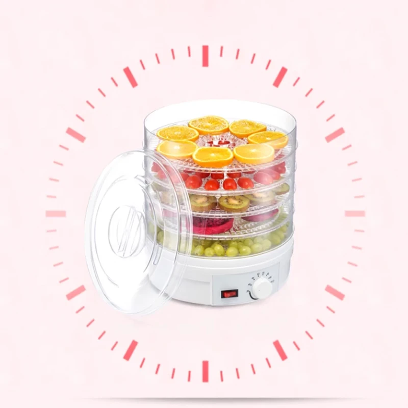 Electrical 5Layer Food Dehydrator Fruit Dryer Snack Food Meat Dehydrator Machine With Thermostat Control