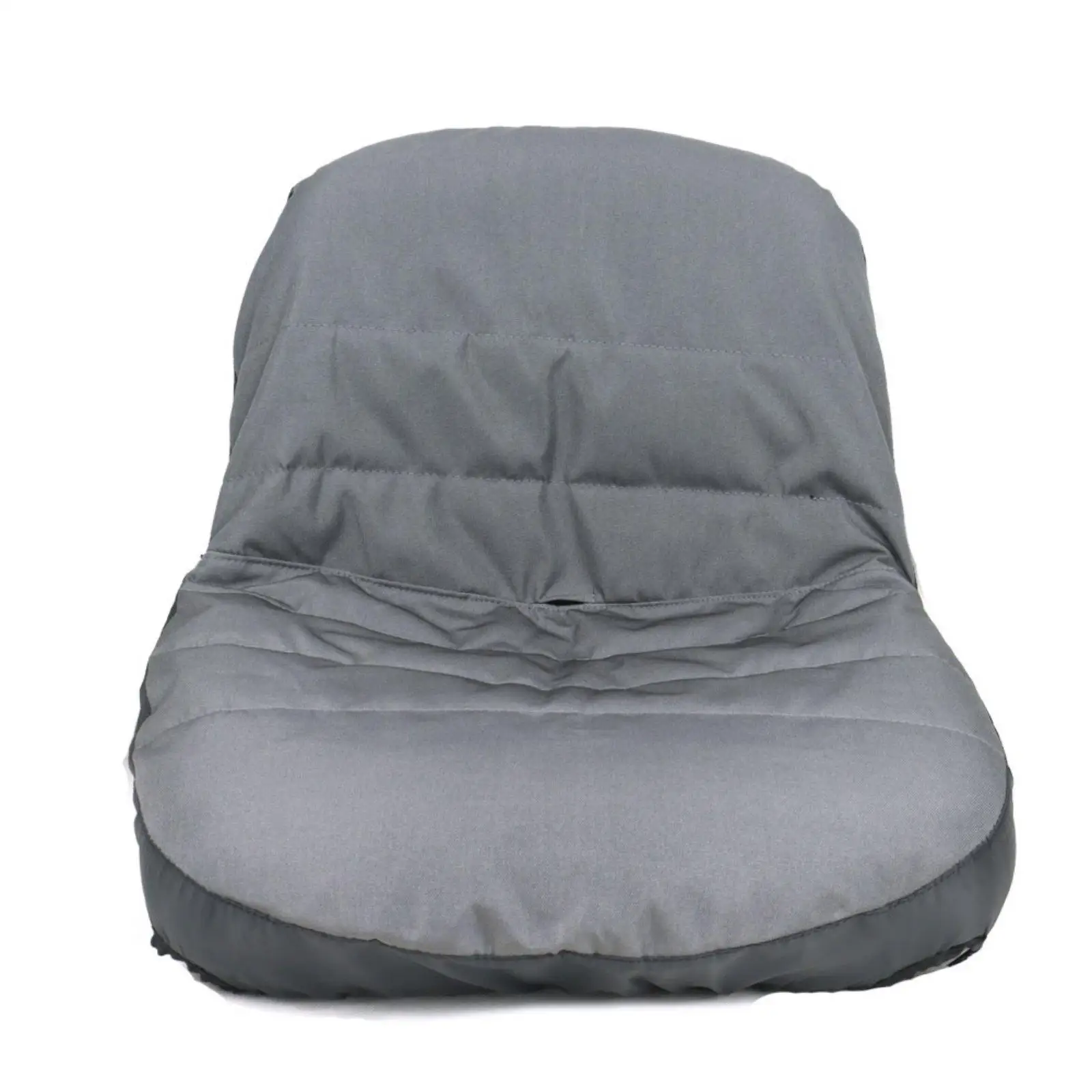 Universal Garden Tractor Seat Cover Waterproof 600D Oxford with Pockets Padded Mower Cushion for Yard Maintenance