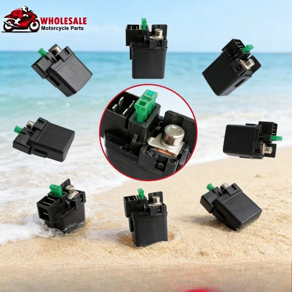 

1pc/2/4pc Motorcycle Electrical Starter Solenoid Relay Ignition Switch For Honda CBR600RR SLR650 SLR650V NT650 NT650V SLR NT 650