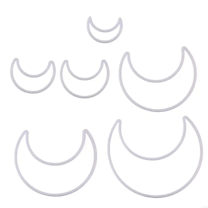 62kd Lua lua DIY Lua plástico branco para vários Dreamcatchers Creation