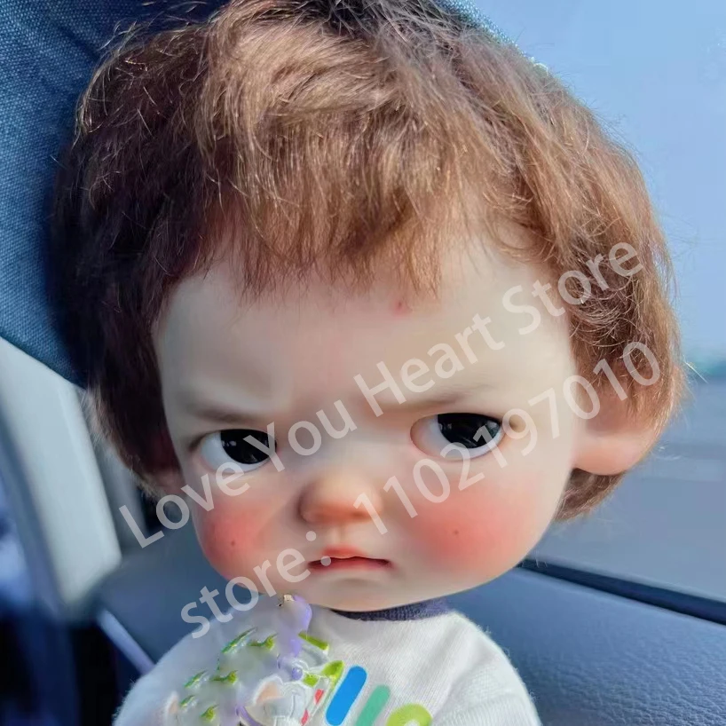 New 1/6 BJD Doll Big Head Resin Material Lovely Doll For Girl No Makeup Doll Toys Gifts